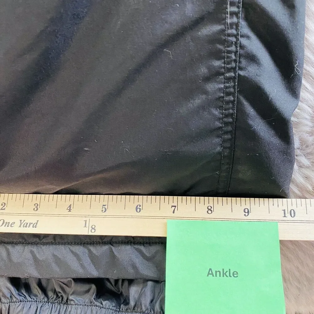 Sport Essentials Men's Large Black Insulated Nylon Snow Ski Cargo Pants Outdoor - Picture 12 of 14